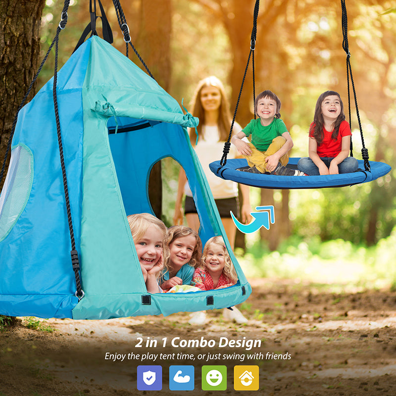 swinging tent Outdoor Hanging Tent Tree Swing 40"/100cm – klokick