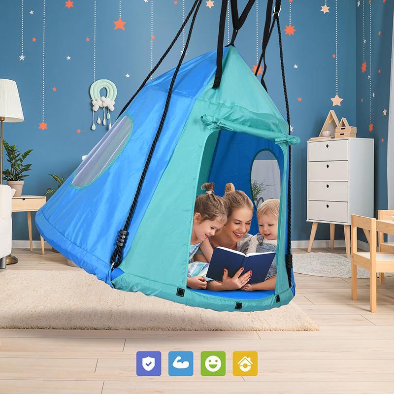 Outdoor Hanging Tent Tree Swing 45