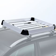 Pumpkin Roof Rack, 55" x 39" Waterproof 150LB Capacity Rooftop Cargo Carrier for SUV Cars with Locks