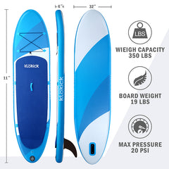 335cm Inflatable Stand Up Paddle Board with Complete Kit