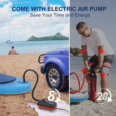 335cm Inflatable Stand Up Paddle Board with Electric Air Pump