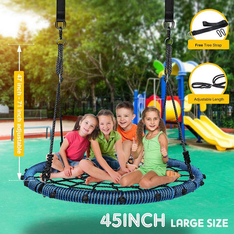 45-inch large web swing for kids