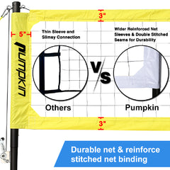 Upgraded Volleyball Net Set 9.6m*90cm