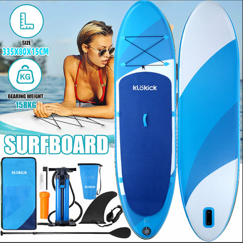 335cm Inflatable Stand Up Paddle Board with Complete Kit