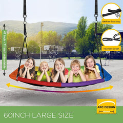 60" platform swing