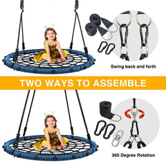 two ways to assemble tree swing