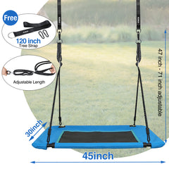 KLOKICK 700lb Giant 45" Platform Tree Swing