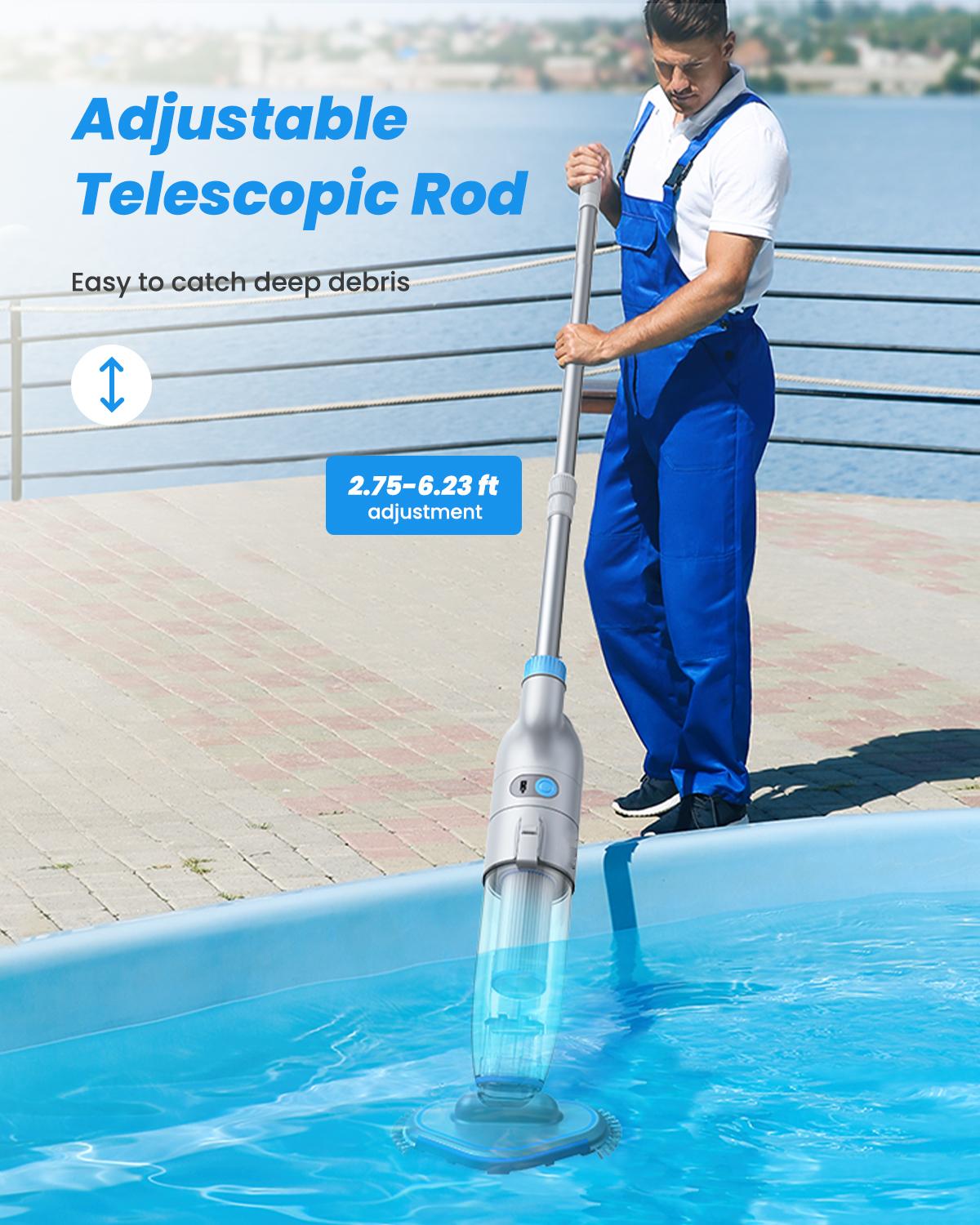 Pool Cleaner for Swimming Pool Cleaning & Heavy Duty Power, Handheld ...