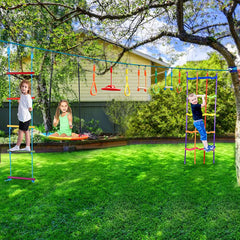 Ninja Rings 4 Pack - Easy Attachment to Playground Equipment Ninja Rings 4 Pack - Easy Attachment to Playground Equipment