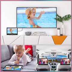 10.1 inch Car DVD Player with Headrest Mount, HDMI,Support 1080P Video,USB SD,Region Free,AV Out
