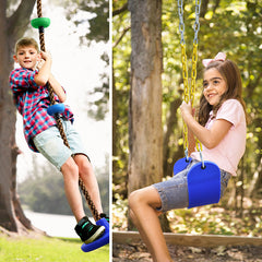 5 Colors Climbing Rope Swing + Belt Swing