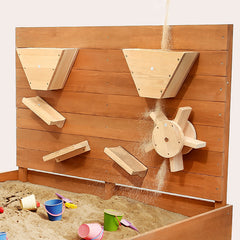 4ft*4ft Kids Wooden Sandbox for 2-3 children