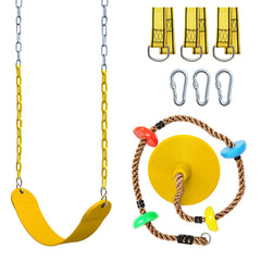 5 Colors Climbing Rope Swing + Belt Swing