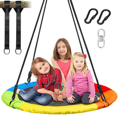 700lb 40 Inch 900D Oxford Waterproof Fabric Saucer Tree Swing