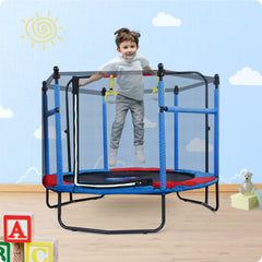 JUGADER 5Ft Trampolines for Kids with Safety Enclosure Net and Swing Rings