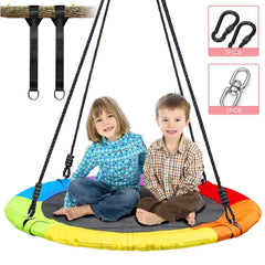 indoor outdoor saucer swing