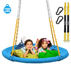 Textliene Saucer Swing with Metal Chain
