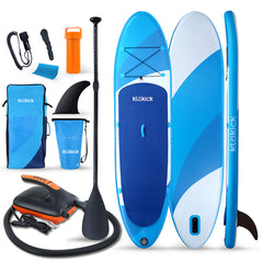 335cm Inflatable Stand Up Paddle Board with Electric Air Pump