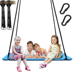 Gaint 60" X 32"Outdoor Flying Platform Tree Swing  for Kids & Adults