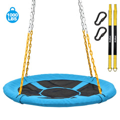 Textliene Saucer Swing with Metal Chain